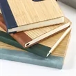 Bamboo Hardcover Notebook With Magnetic Closure In Stock | https://www.bestnamebadges.com