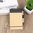 Recycled Spiral Notebook With Pen And Elastic Closure | https://www.bestnamebadges.com