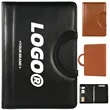 Leather Padfolio Portfolio with Hidden Handle Folder Bag | https://www.bestnamebadges.com