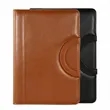 Leather Padfolio Portfolio with Hidden Handle Folder Bag | https://www.bestnamebadges.com