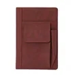 A5 Refillable Lined Leather Journal Notebook Hardcover Paper | https://www.bestnamebadges.com