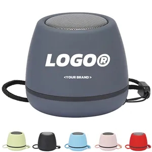 Portable Mini Bluetooth Speaker With Strap For Outdoor Use