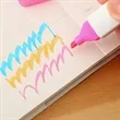 Dual Function Highlighter Pen With Built In Sticky Notes | https://www.bestnamebadges.com