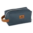 Heathered Recycled Toiletry Bag | https://www.bestnamebadges.com