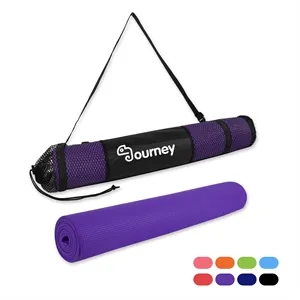 PVC Yoga Mat With Carrying Bag