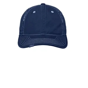 District Rip And Distressed Cap | https://www.bestnamebadges.com