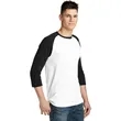 District Very Important Tee 3/4-Sleeve Raglan. | https://www.bestnamebadges.com