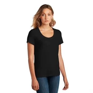 District Women's Flex Scoop Neck Tee | https://www.bestnamebadges.com