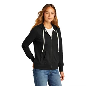 District Women's Re-Fleece Full-Zip Hoodie | https://www.bestnamebadges.com