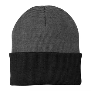 Port & Company Knit Cap. | https://www.bestnamebadges.com