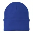 Port & Company Knit Cap. | https://www.bestnamebadges.com