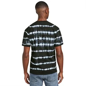 Port & Company Allover Stripe Tie-Dye Tee | https://www.bestnamebadges.com