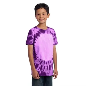 Port & Company - Youth Window Tie-Dye Tee. | https://www.bestnamebadges.com