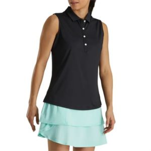 FootJoy Women's Solid Lisle Sleeveless Shirt