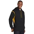Sport-Tek Tech Fleece Colorblock Hooded Sweatshirt. | https://www.bestnamebadges.com