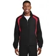 Sport-Tek Colorblock Raglan Jacket. | https://www.bestnamebadges.com