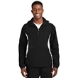 Sport-Tek Colorblock Raglan Anorak. | https://www.bestnamebadges.com