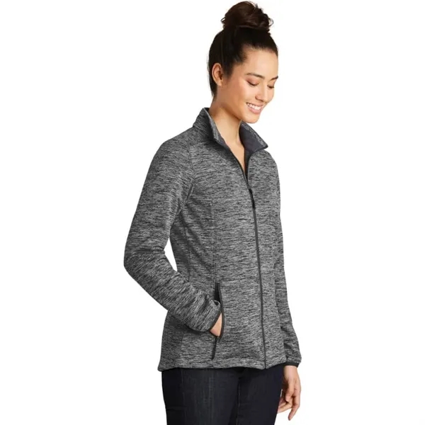 Sport-Tek Women's PosiCharge Electric Heather Soft Shell ...