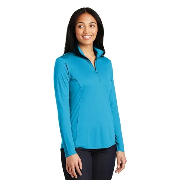 Sport-Tek Women's PosiCharge Competitor 1/4-Zip Pullover.