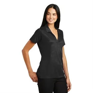Sport-Tek Women's Embossed PosiCharge Tough Polo . | https://www.bestnamebadges.com