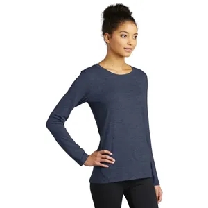 Sport-Tek Women's Exchange 1.5 Long Sleeve Crew | https://www.bestnamebadges.com