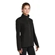 Sport-Tek Women's Hooded Soft Shell Jacket | https://www.bestnamebadges.com