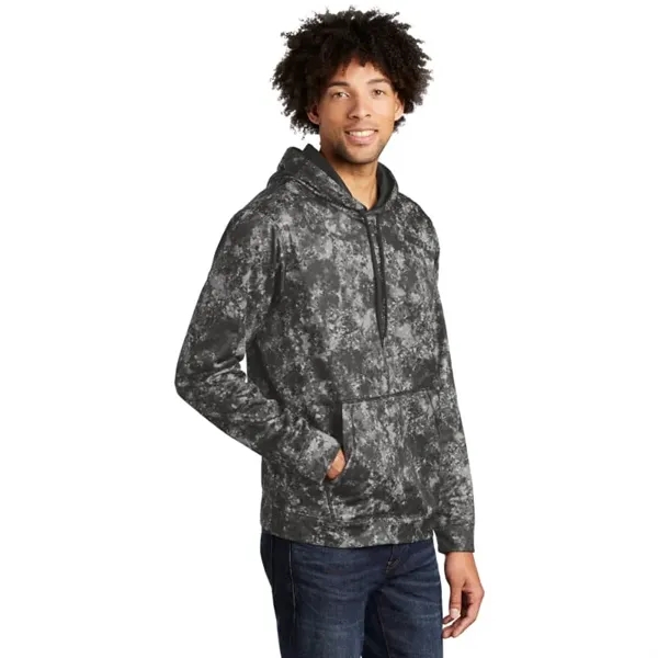 Sport-Tek Sport-Wick Mineral Freeze Fleece Hooded Pullover.