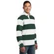 Sport-Tek Classic Long Sleeve Rugby Polo. | https://www.bestnamebadges.com