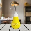 Lightbulb Shaped Stress Relief Keychain | https://www.bestnamebadges.com