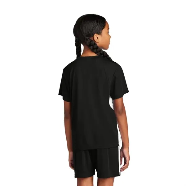 Sport-Tek Youth Competitor United V-Neck