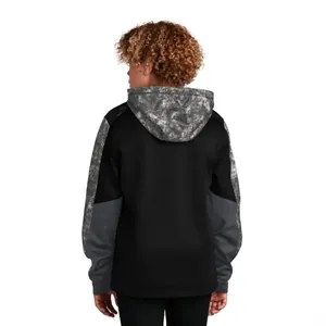 Sport-Tek Youth Sport-Wick Mineral Freeze Fleece Colorblo... | https://www.bestnamebadges.com