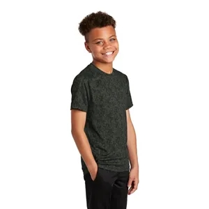 Sport-Tek Youth Digi Camo Tee. | https://www.bestnamebadges.com