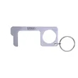 Stainless Steel No Touch Keychain Bottle Opener | https://www.bestnamebadges.com