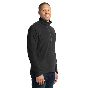 Port Authority Microfleece 1/2-Zip Pullover. | https://www.bestnamebadges.com