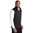 Port Authority Collective Smooth Fleece Vest | https://www.bestnamebadges.com