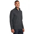 Port Authority Pinpoint Mesh 1/2-Zip. | https://www.bestnamebadges.com