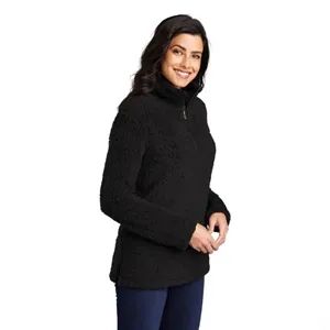 Port Authority Women's Cozy 1/4-Zip Fleece | https://www.bestnamebadges.com