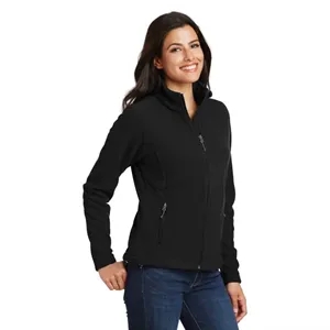 Port Authority Women's Value Fleece Jacket. | https://www.bestnamebadges.com