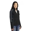 Port Authority Women's Colorblock Microfleece Jacket. | https://www.bestnamebadges.com