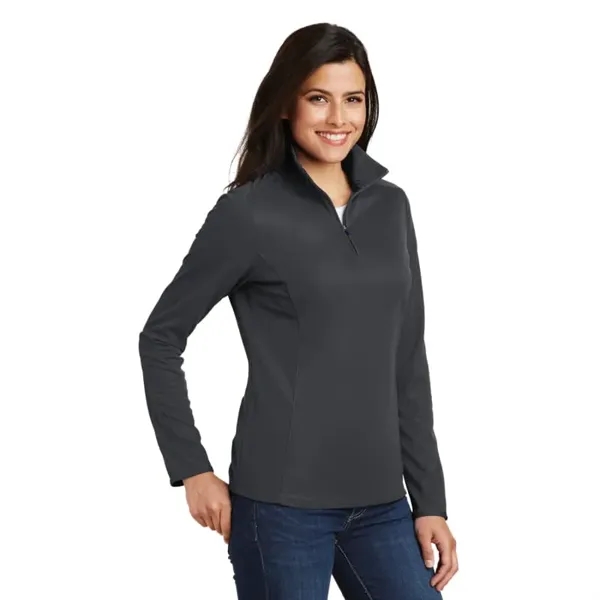Port Authority Women's Pinpoint Mesh 1/2-Zip .