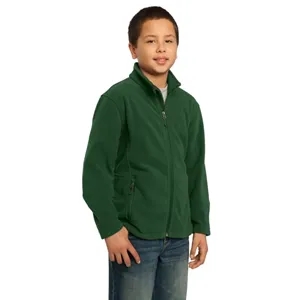 Port Authority Youth Value Fleece Jacket. | https://www.bestnamebadges.com