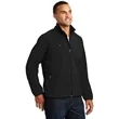 Port Authority Textured Soft Shell Jacket. | https://www.bestnamebadges.com