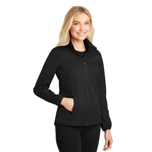 Port Authority Women's Active Soft Shell Jacket. | https://www.bestnamebadges.com