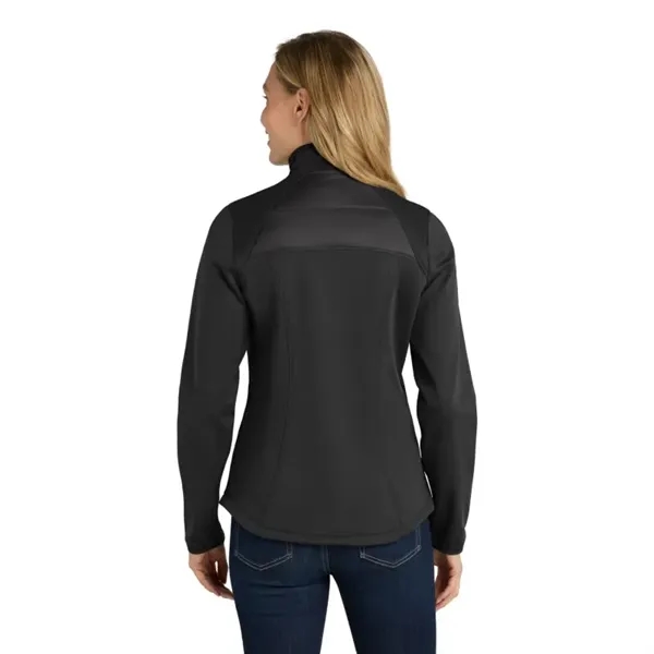 Port Authority Women's Hybrid Soft Shell Jacket.