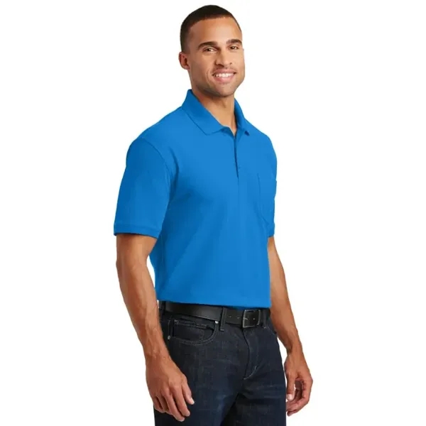 Port Authority Core Classic Pique Pocket Polo.