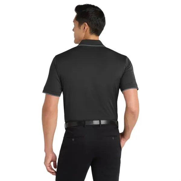 Port Authority Dry Zone UV Micro-Mesh Tipped Polo.