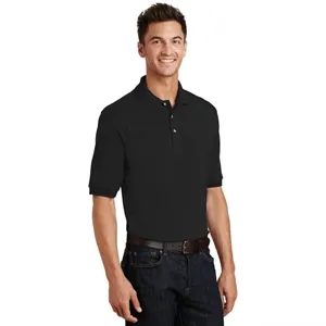 Port Authority Heavyweight Cotton Pique Polo With Pocket. | https://www.bestnamebadges.com