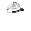 Port Authority Two-Stripe Snapback Trucker Cap. | https://www.bestnamebadges.com