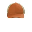Port Authority Unstructured Snapback Trucker Cap | https://www.bestnamebadges.com