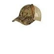 Port Authority Unstructured Camouflage Mesh Back Cap. | https://www.bestnamebadges.com